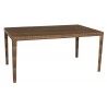 Woodard Et Cetera Miami 39" x 63" Rectangular Dining Table in Mocha