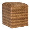 Woodard Et Cetera Aruba Reticulated Cube in Mocha