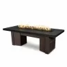 The Outdoor Plus 78" Alameda Fire Table Smooth Concrete - The Outdoor Plus 78" Alameda Fire Table Smooth Concrete