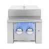 Summerset Grills Alturi Double Side Burner - Front and Closed
