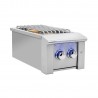 Summerset Grills Alturi Double Side Burner - Angled