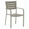 H&D Seating 7036A All Aluminum Stacking Patio Dining Chair - H&D Seating 7036A All Aluminum Stacking Patio Dining Chair