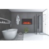 40″ Wide – Deep Indoor or Outdoor Electric Built-in only with Black Steel Surround - Lifestyle