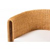 Baxton Bali & Pari Luan Suar Wood - Dining Chair Arm and Rest 