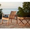 Cane-line Amaze lounge chair, stackable outdoor view - Cane-line Amaze lounge chair, stackable outdoor view