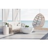 Azzurro Living Amelia Hanging Chair With Polar Cushion - Lifestyle 2