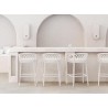 Azzurro Living Amelia Bar Stool With Polar Cushion - Lifestyle