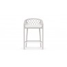Azzurro Living Amelia Counter Stool With Polar Cushion - Front