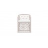 Azzurro Living Amelia Dining Chair With Polar Cushion - Front