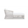 Azzurro Living Amelia Day Bed With Polar Cushion - Side