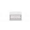 Azzurro Living Amelia Ottoman With Polar Cushion - Front