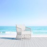 Azzurro Living Amelia Club Chair With Polar Cushion - Lifestyle