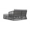 Azzurro Living Amelia Day Bed With Moon Cushion - Back Angled