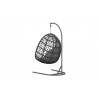 Azzurro Living Amelia Hanging Chair With Moon Cushion - Back Angled