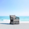 Azzurro Living Amelia Club Chair With Moon Cushion - Lifestyle