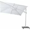 Amour Cantilever Outdoor 10ft Umbrella in White - Amour Cantilever Outdoor 10ft Umbrella in White