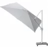 Amour Cantilever Outdoor 13ft Umbrella in Mouse Grey - Amour Cantilever Outdoor 13ft Umbrella in Mouse Grey