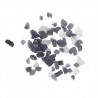 Fire Glsas Media - Smokey Grey and White