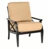Woodard Andover Cushion Lounge Chair - Angled - Woodard Andover Cushion Lounge Chair - Angled