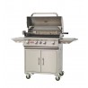 Bull BBQ Angus Complete Cart - Opened angled View