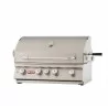 Bull BBQ 30" Angus Drop In Grill w/light LP/NG - 4 Burner - Angled - Bull BBQ 30" Angus Drop In Grill w/light LP/NG - 4 Burner - Angled