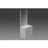 Anna Dresser Single High Gloss White Full Extension Drawers - Lfestyle - Anna Dresser Single High Gloss White Full Extension Drawers - Lfestyle