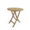 Bahama 27-inch Round Bistro Folding Table-1 - Bahama 27-inch Round Bistro Folding Table-1