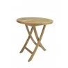 Bahama 27-inch Round Bistro Folding Table-1 - Bahama 27-inch Round Bistro Folding Table-1