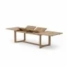 Anderson Teak 13-pc Coronado Extension Dining Table Set  table opened - Anderson Teak 13-pc Coronado Extension Dining Table Set  table opened