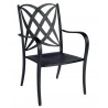 Woodard Apollo Dining Arm Chair - Stackable - No Cushion