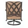 Woodard Apollo Swivel Rocker Lounge Chair - Back View - Woodard Apollo Swivel Rocker Lounge Chair - Back View