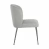 Sunpan Ivana Dining Chair in Soho Grey - Side Angle - Sunpan Ivana Dining Chair in Soho Grey - Side Angle