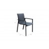 Bellini Home And Garden Annabel Dining Chair - Angled with Dimensions
