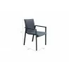 Bellini Home And Garden Annabel Dining Chair - Angled with Dimensions - Bellini Home And Garden Annabel Dining Chair - Angled with Dimensions