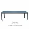Bellini Home And Garden Annabel Dining Table - Side with Details - Bellini Home And Garden Annabel Dining Table - Side with Details