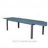 Bellini Home And Garden Annabel Dining Table - Extended and Angled View