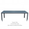 Bellini Home And Garden Annabel Dining Table - Side Details