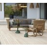 Cane-Line Glaze Coffee Table Base Large With Seating Set