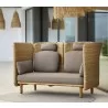 Cane-Line Arch 2-Seater Sofa Module Full Set - Cane-Line Arch 2-Seater Sofa Module Full Set