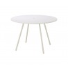 Cane-Line Area Table White / Aluminum