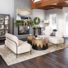 Arendal Accent Chair in Vanilla- Lifestyle 2