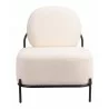 Arendal Accent Chair in Vanilla- front view 2 - Arendal Accent Chair in Vanilla- front view 2