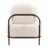 Arendal Accent Chair in Vanilla- back view 2 - Arendal Accent Chair in Vanilla- back view 2