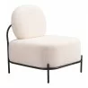 Arendal Accent Chair in Vanilla- front view 3 - Arendal Accent Chair in Vanilla- front view 3