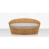 Source Furniture Aria 69" Oval Aluminum Frame 1