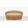 Source Furniture Aria 69" Oval Aluminum Frame 1 - Source Furniture Aria 69" Oval Aluminum Frame 1