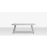 Source Outdoor Furniture Cosmo Aluminum 41''W x 24''D Rectangular Coffee Table 1 - Source Outdoor Furniture Cosmo Aluminum 41''W x 24''D Rectangular Coffee Table 1