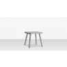 Source Furniture Aria 20" Square Aluminum Frame End Table 4