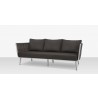 Source Furniture Aria 79" Aluminum Frame Sofa  6