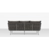 Source Furniture Aria 79" Aluminum Frame Sofa  8
